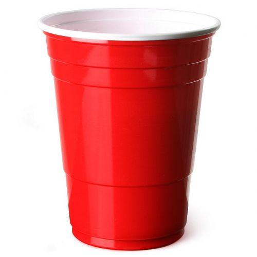 description image for 10 PCS  RED PARTY CUPS - 16OZ (1)