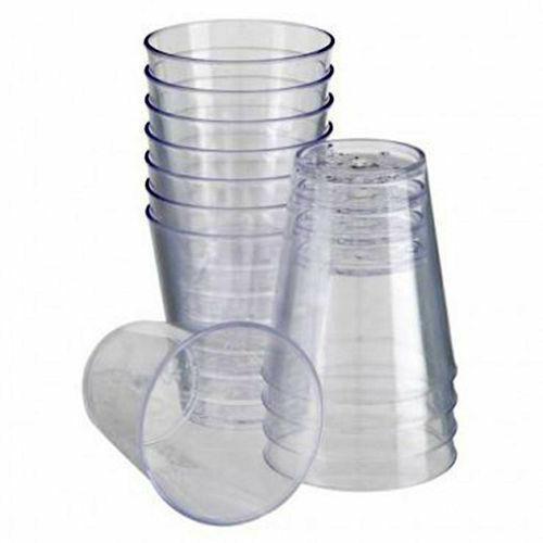 description image for 50 PCS  (30ML) CLEAR POLYSTYRENE PLASTIC SHOT CUPS (1)