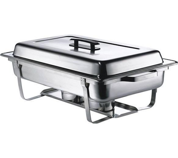 description image for STAINLESS STEEL  ROUND TOP CHAFING DISH - FOR HIRE